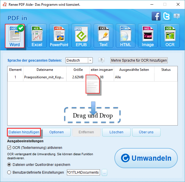 PDF-Dateien hinzufügen_Word