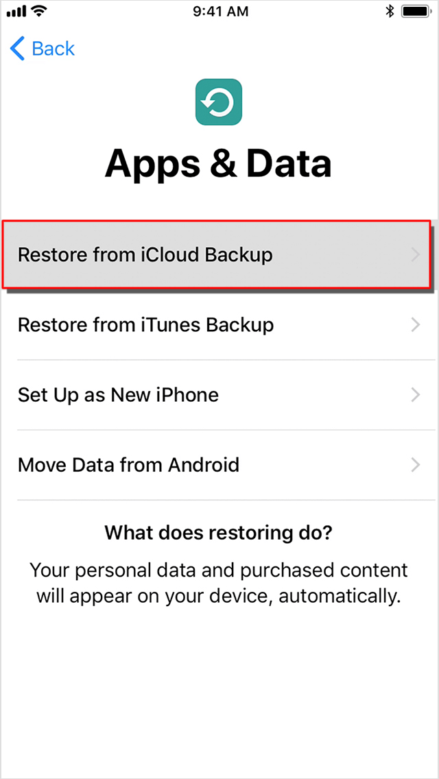 iphone aus icloud backup wiederherstellen