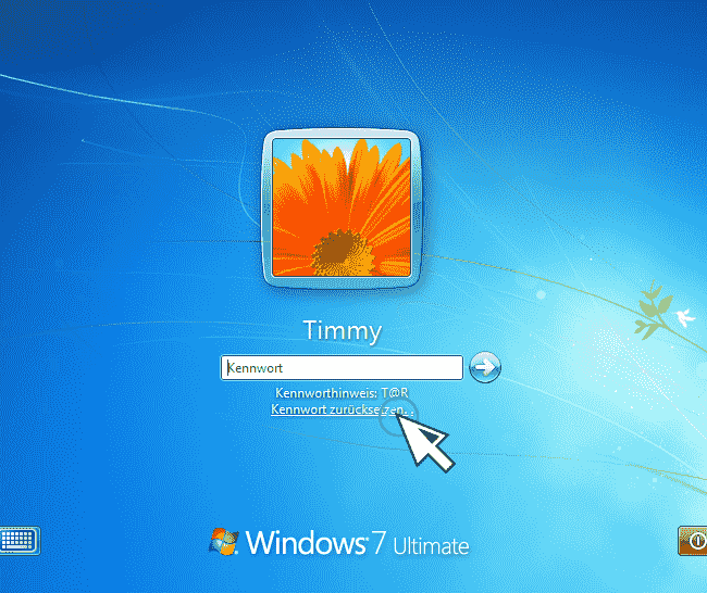 Windows 7 Passwort vergessen, direkt entfernen! Rene.E Laboratory