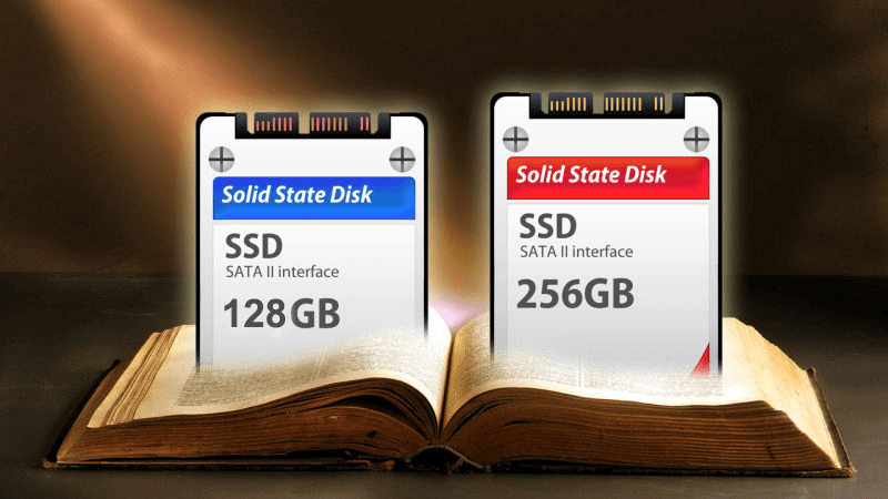 Die beliebte Kapazität der SSD Festplatte