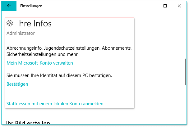 Windows 10 Meldung Microsoft Konto Muss Repariert Werden Anleitung: Windows 10 Benutzer wechseln - Rene.E Laboratory