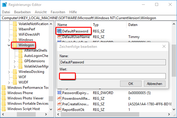 Windows 10 automatische anmeldung deaktivieren