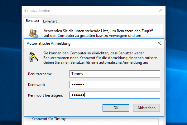Anleitung: Windows 10 Automatische Anmeldung, 3 Methoden - Rene.E ...