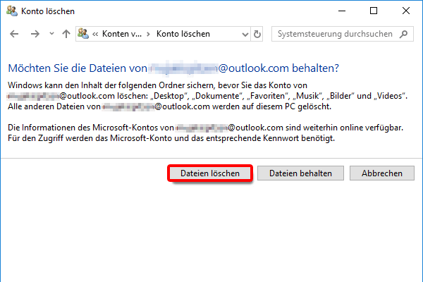 Das Primäre Konto Kann Nur Entfernt Werden Anleitung: Windows 10 Microsoft Konto entfernen - Rene.E Laboratory