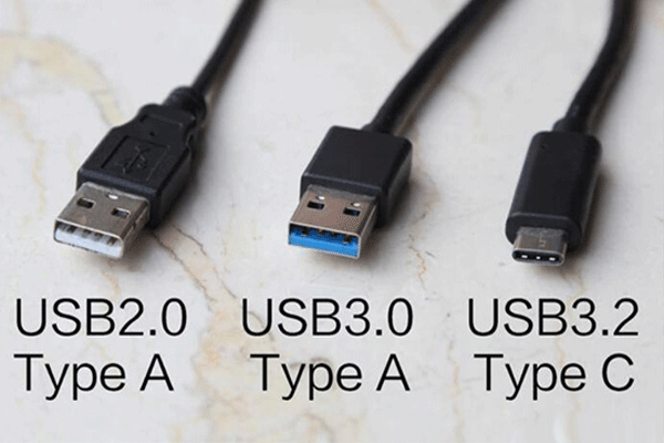 Schnittstelle von USB Geräte