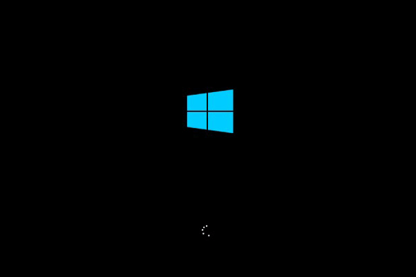 Windows 10 startet
