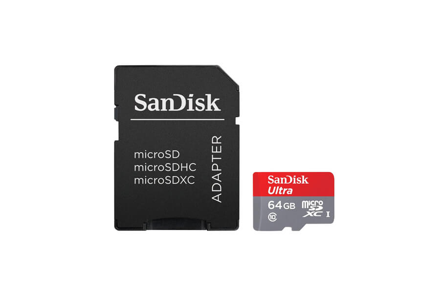 Nintendo Switch Speicherkarte: SanDisk Ultra 64GB Micro SDXC UHS-I