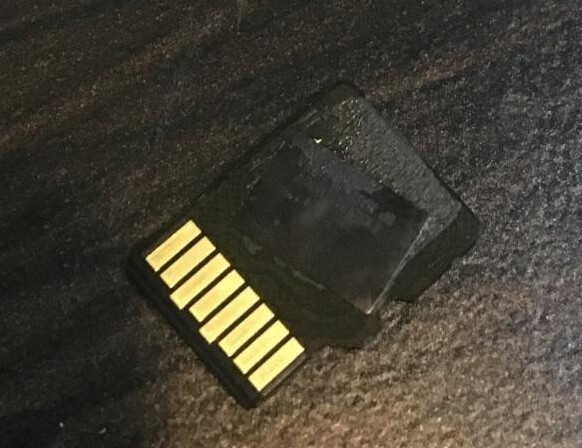 Micro SD Karte wird nicht mehr erkannt_Überlastung